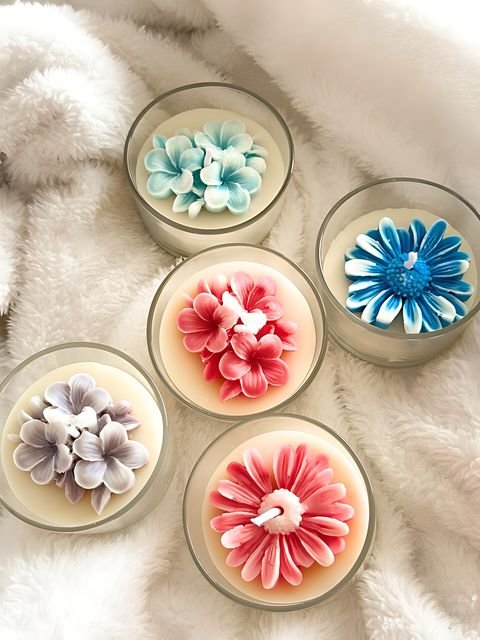 Vela 150g — lembrancinha hanami personalizável