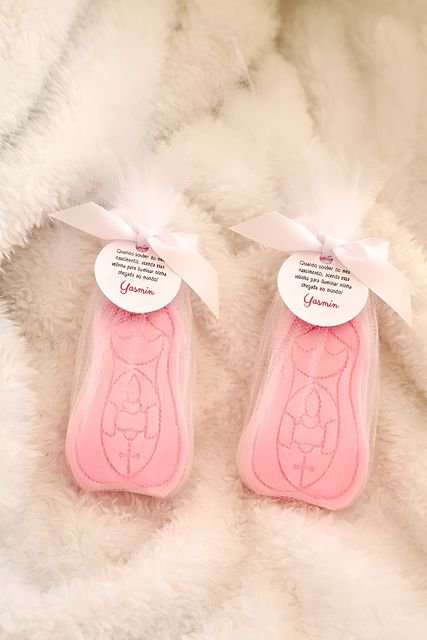 Vela santinha rezando — lembrancinha hanami personalizável